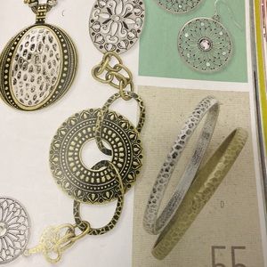 3B Premier Designs “Duo” bangle bracelets